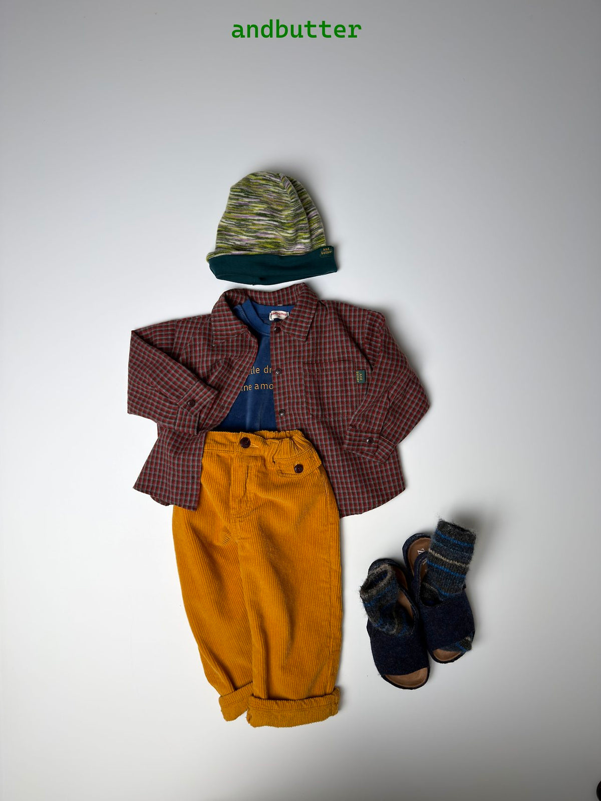 《予約》Dream Velour Tee / ANDBUTTER