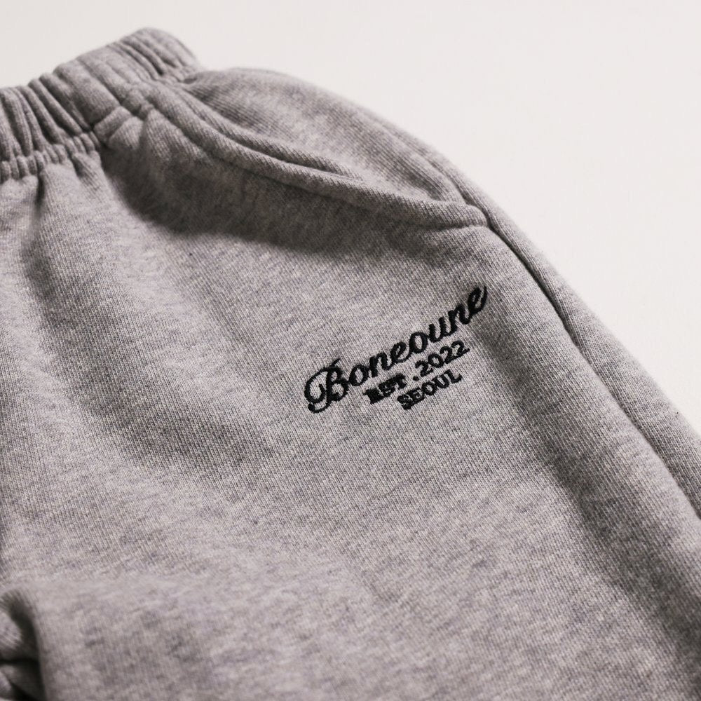 《予約》Est Embroidered Jogger Pants / BONEOUNE