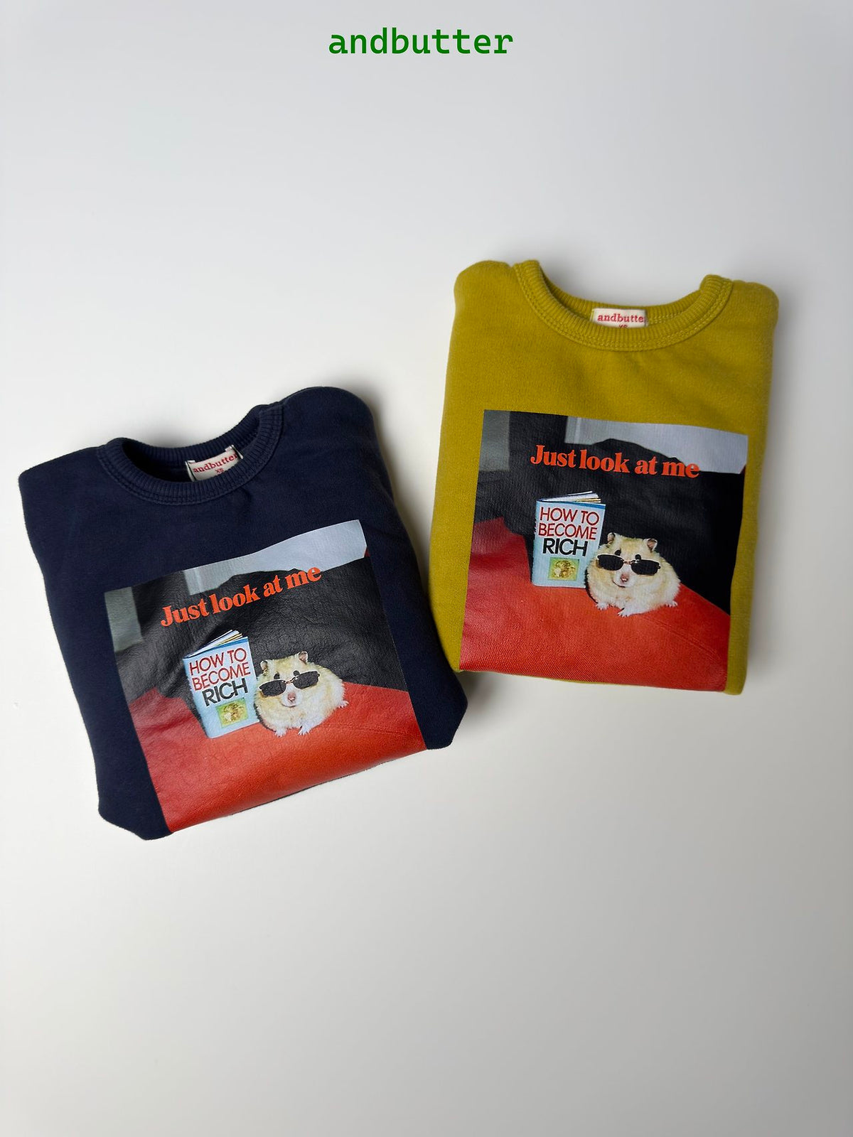 《予約》Rich Hamster Sweat / ANDBUTTER