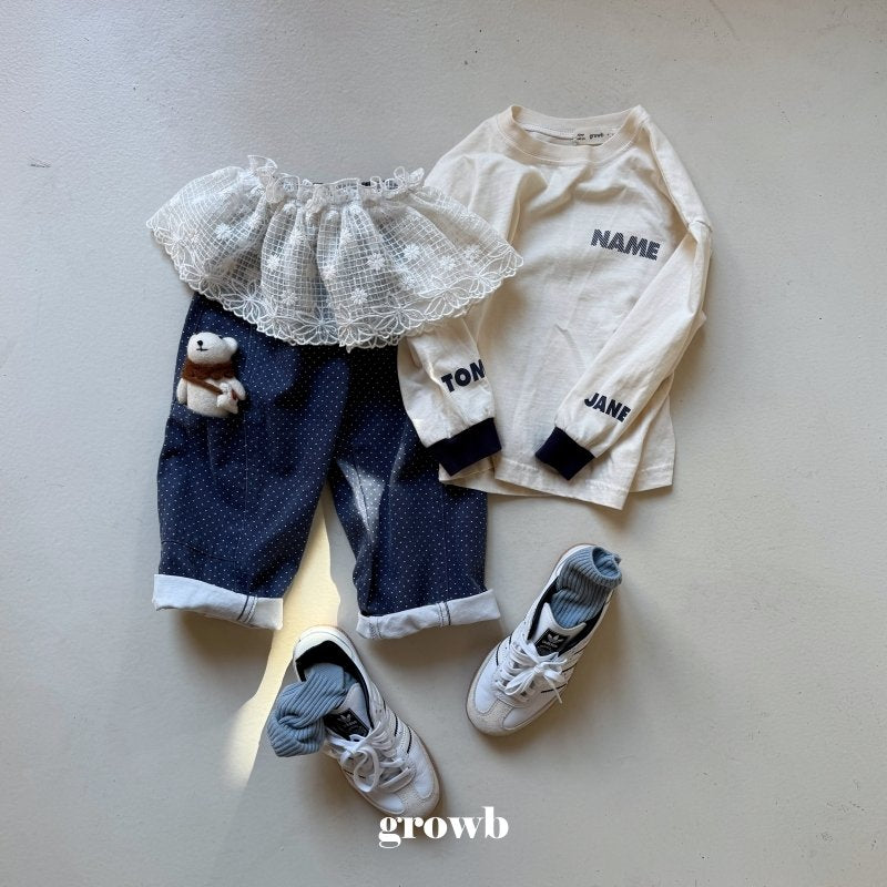 《即納》Simple Name Tee