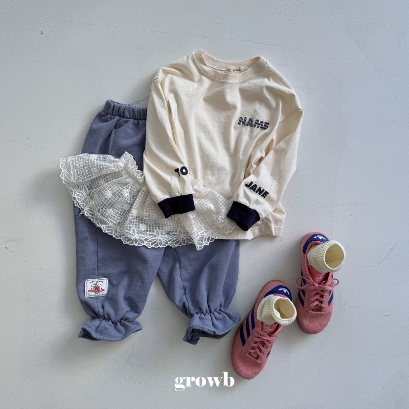 《即納》Simple Name Tee