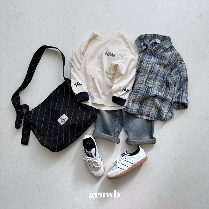 《即納》Simple Name Tee