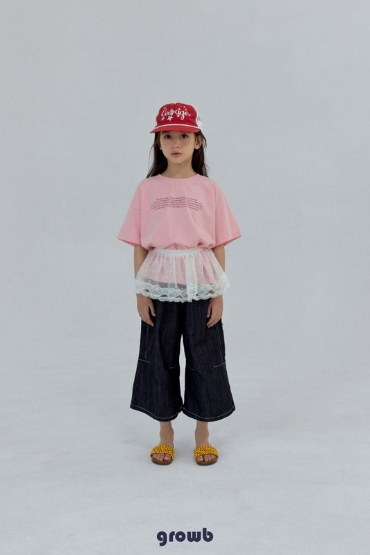 《予約》Lace Skirt / GROWB