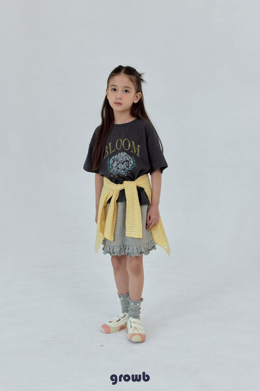 《予約》Ruffled Skirt / GROWB