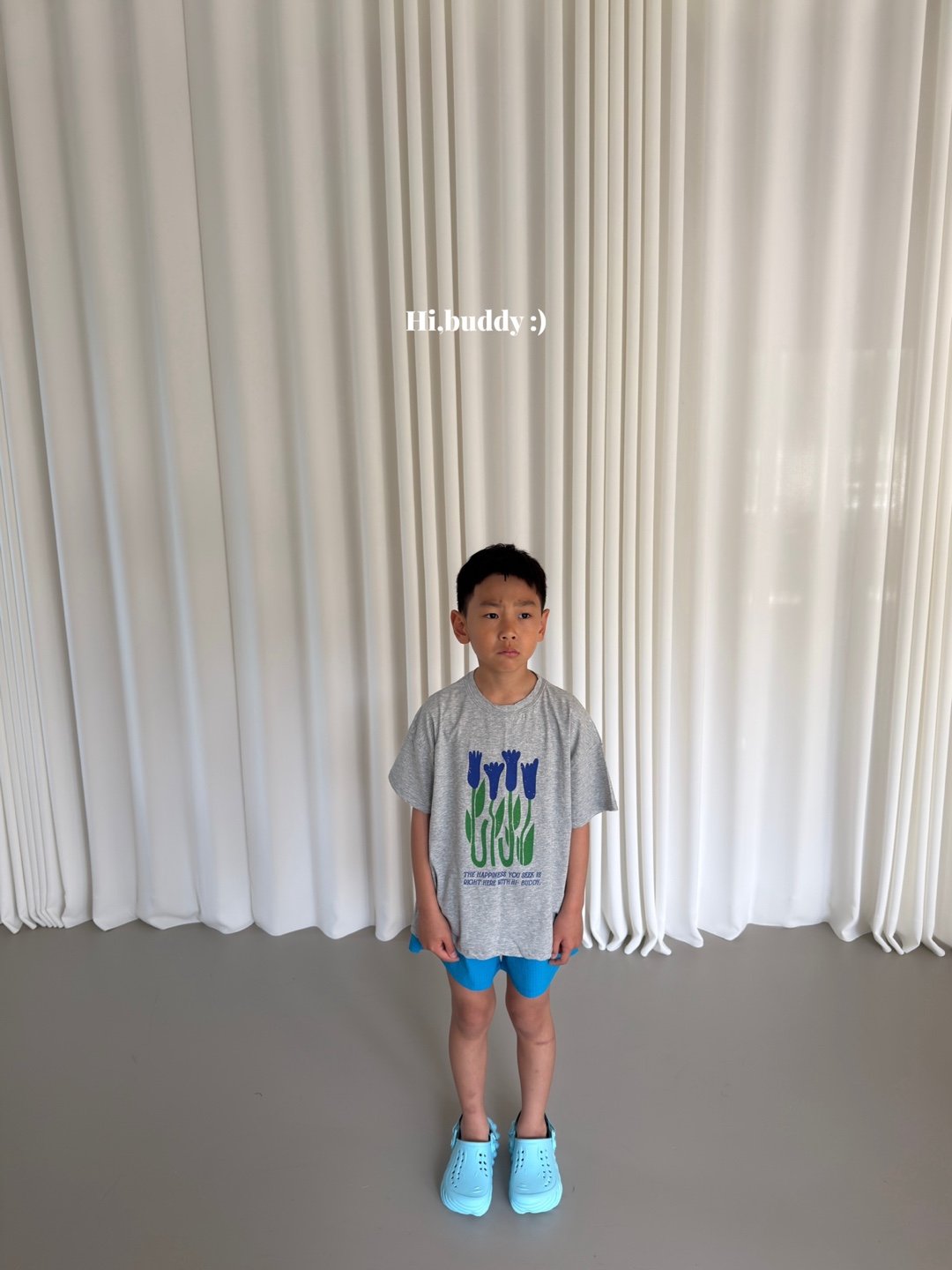 《予約》Buddy Flower Tee / Hi,buddy