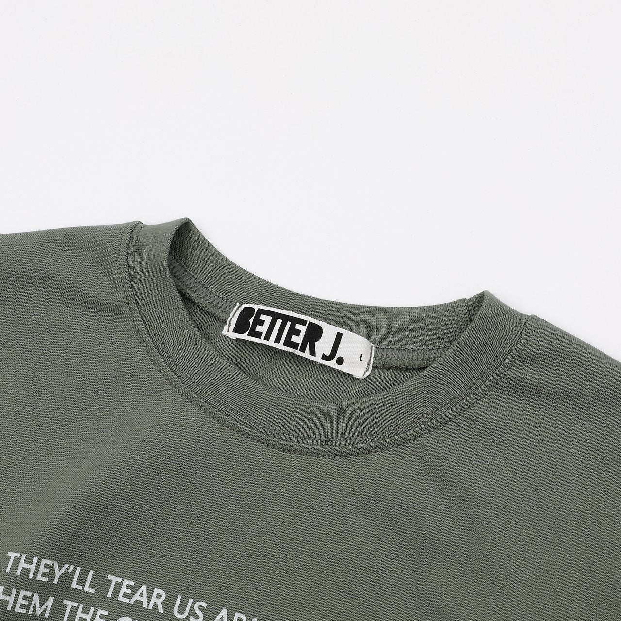 《予約》Letter Blend T-Shirt / BETTER J.