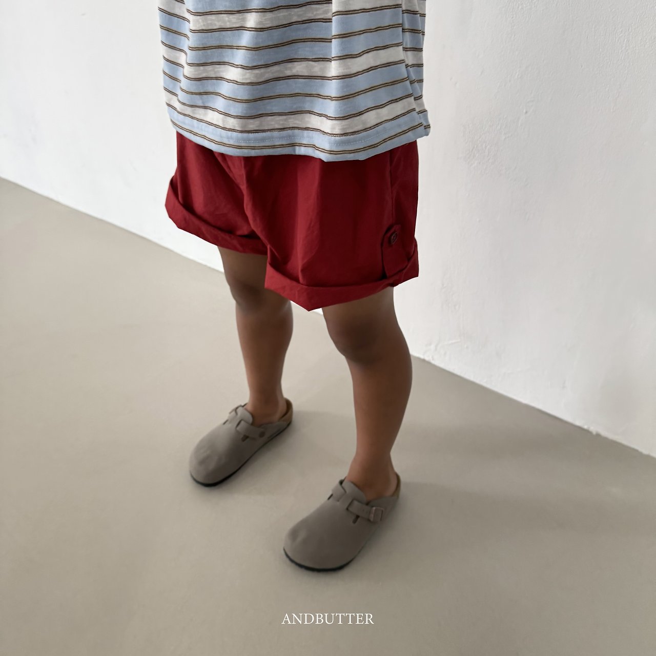 《予約》Roll-Up Pants / andbutter