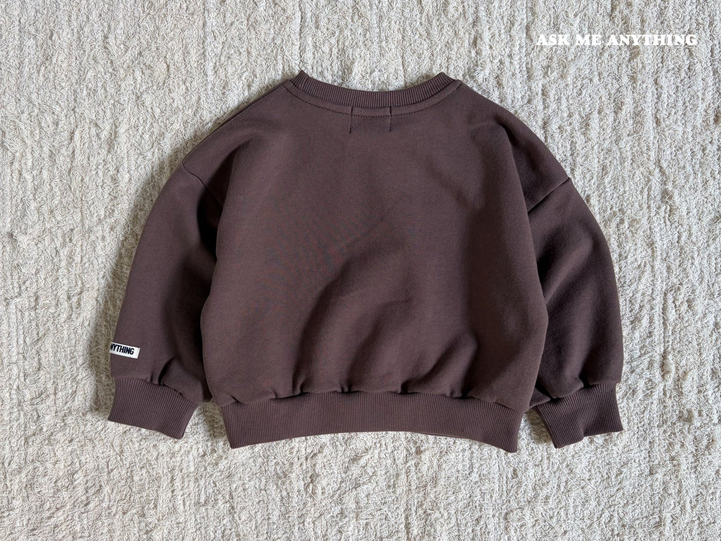 《予約》Basic Sweatshirt / ASK ME ANYTHING
