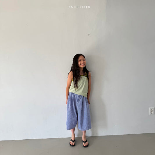《予約》Airy Stripe Sleeveless / andbutter