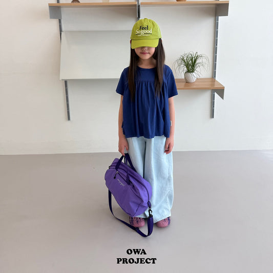 《予約》Shirred Tee / OWA PROJECT