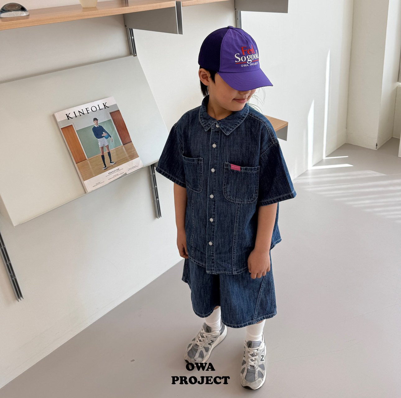 《予約》Linen Denim Pants / OWA PROJECT