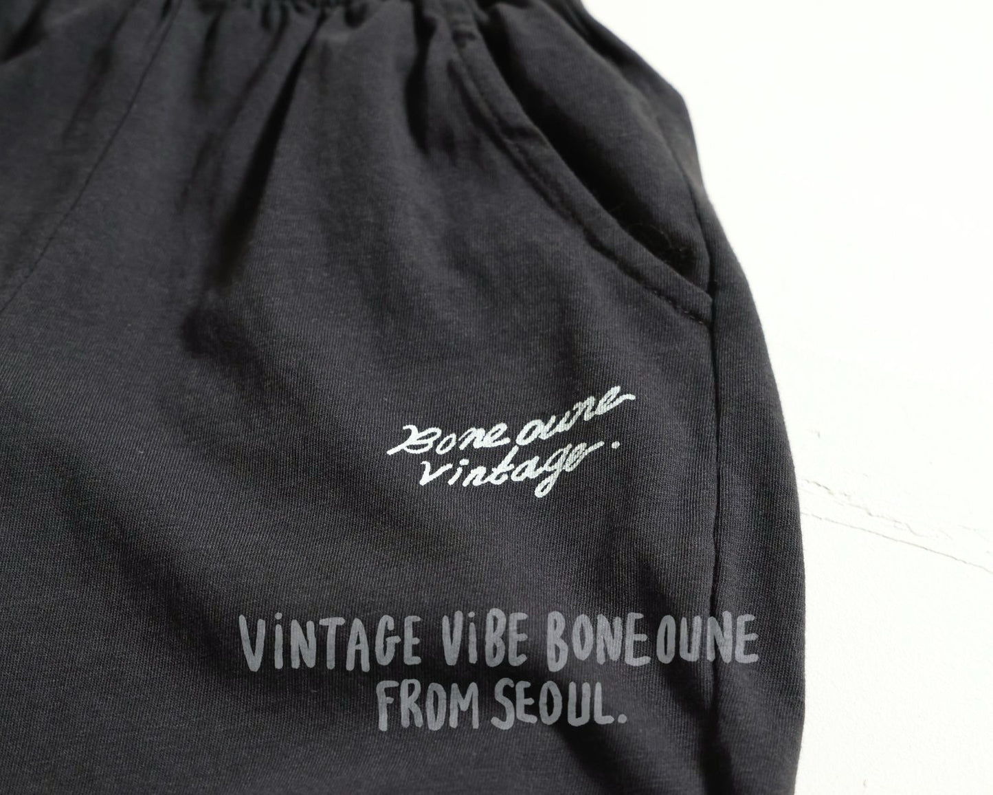 《予約》Earth Single Jogger Pants / Boneoune