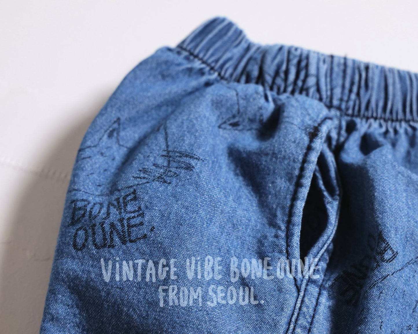 《予約》Wolf Denim pants / Boneoune