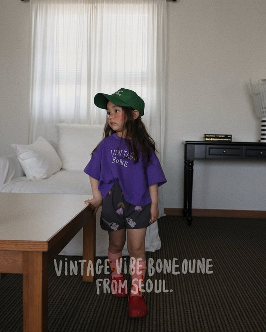 《予約》Vintage Crop Tee / Boneoune