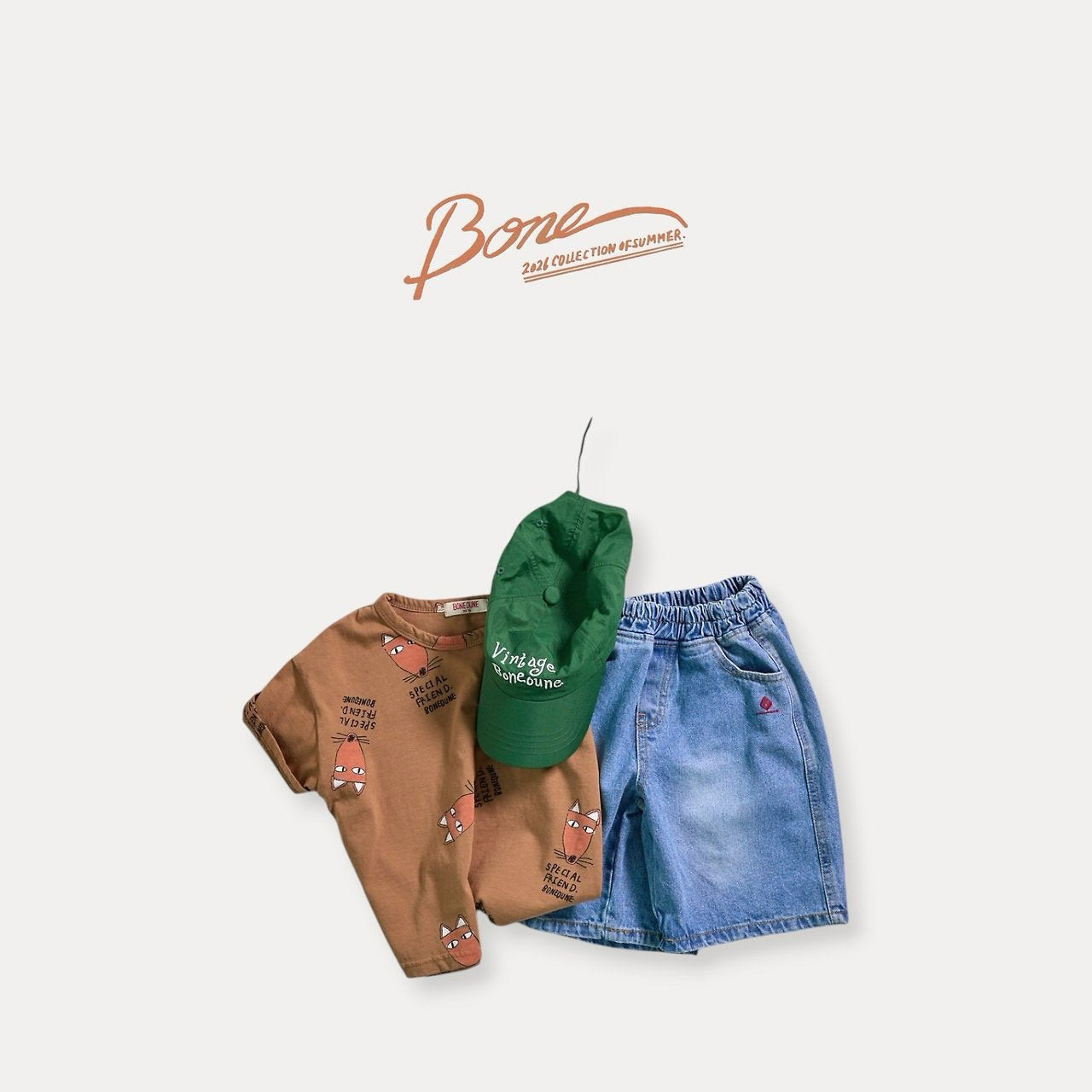 《予約》Soft Denim Pants / Boneoune