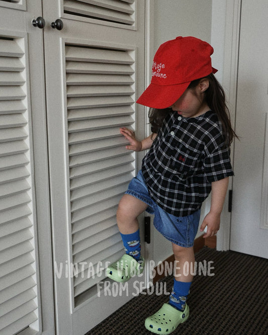 《予約》Multi Check Shirt / Boneoune