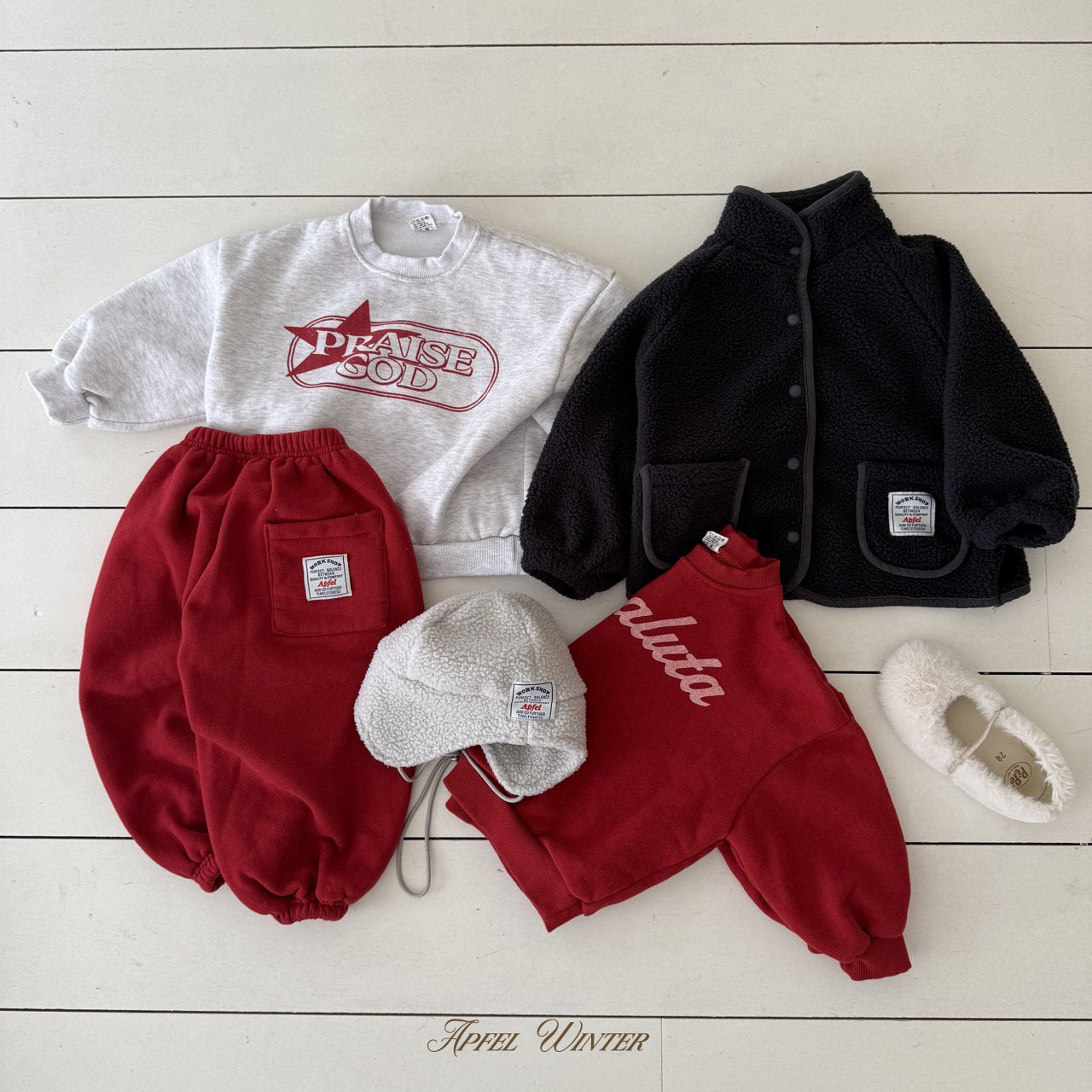 《予約》Pudding Jogger Pants / APFEL