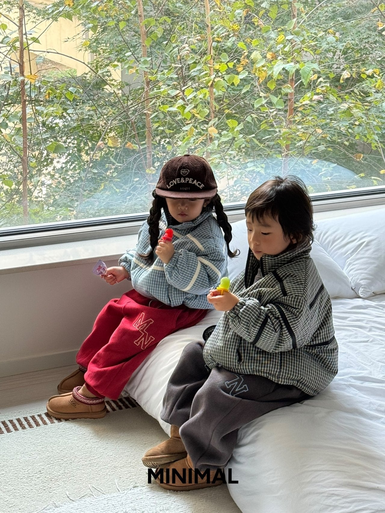 《予約》MN Embroidered Jogger Pants / MINIMAL(adutまで)