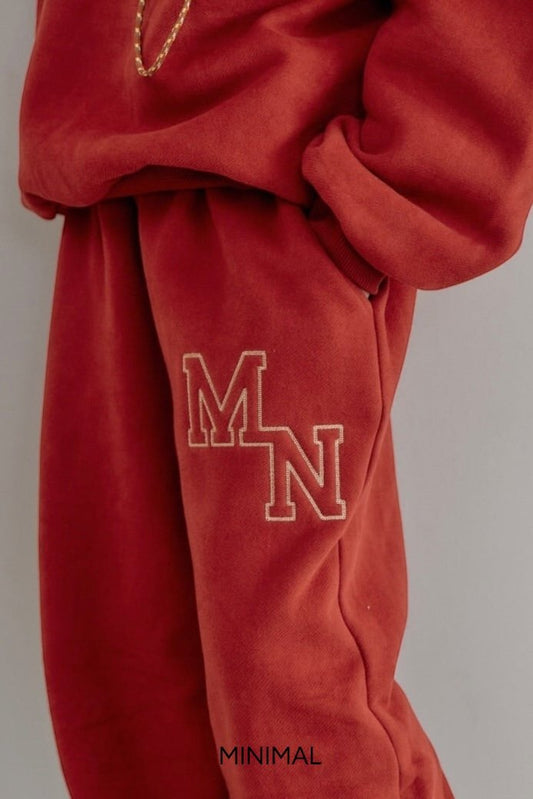 《予約》MN Embroidered Jogger Pants / MINIMAL(adutまで)