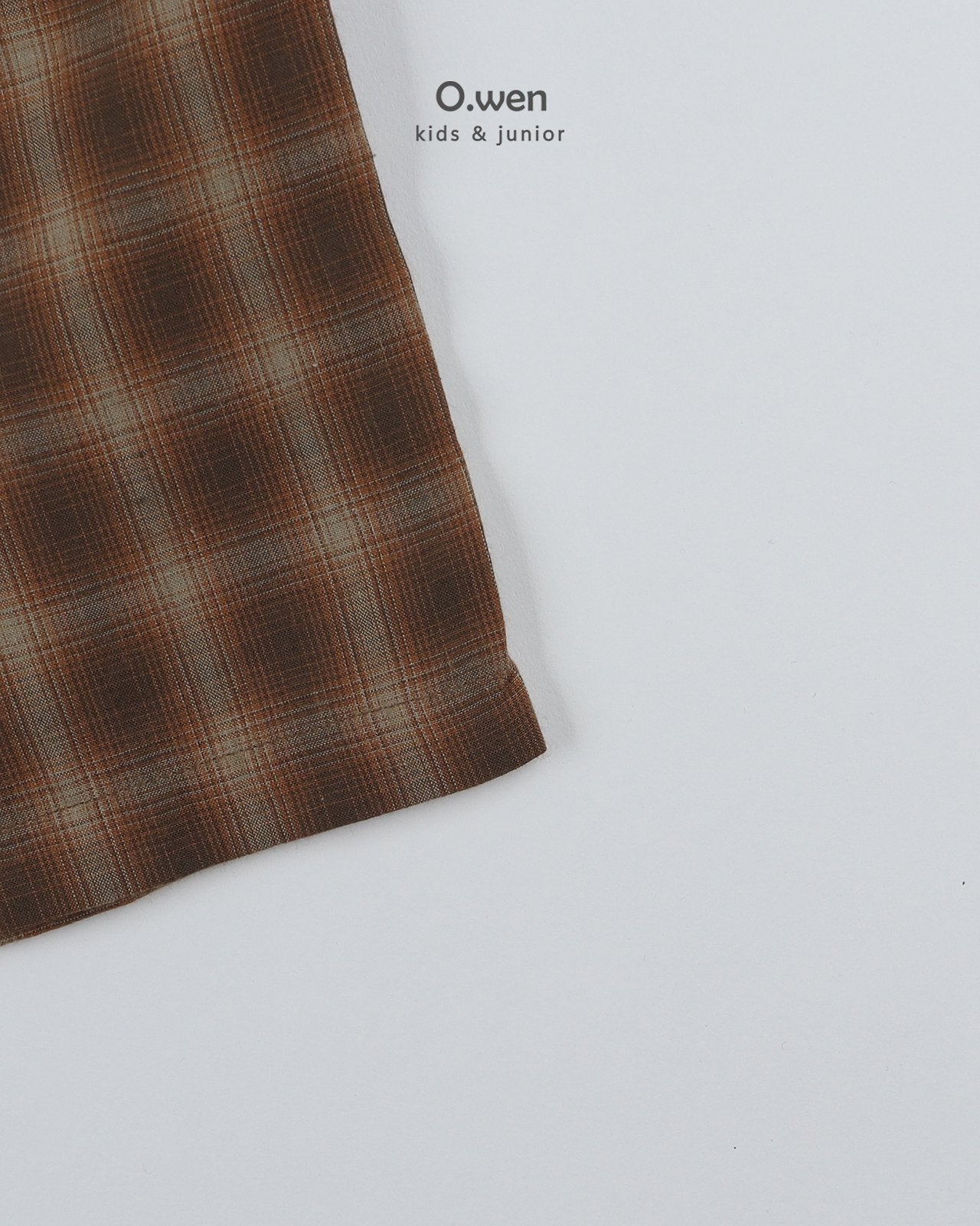 《予約》Autumn Check Shirt / O.wen