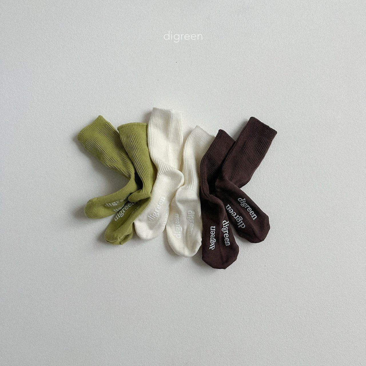 《予約》Olive Socks set /digreen