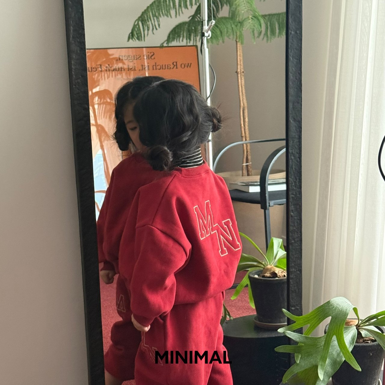 《予約》MN Embroidered Man to Man / MINIMAL(adultまで)