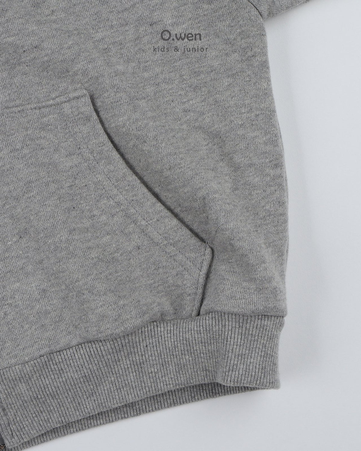 《予約》Two-Way Boxy Zip-Up Hoodie / O.wen