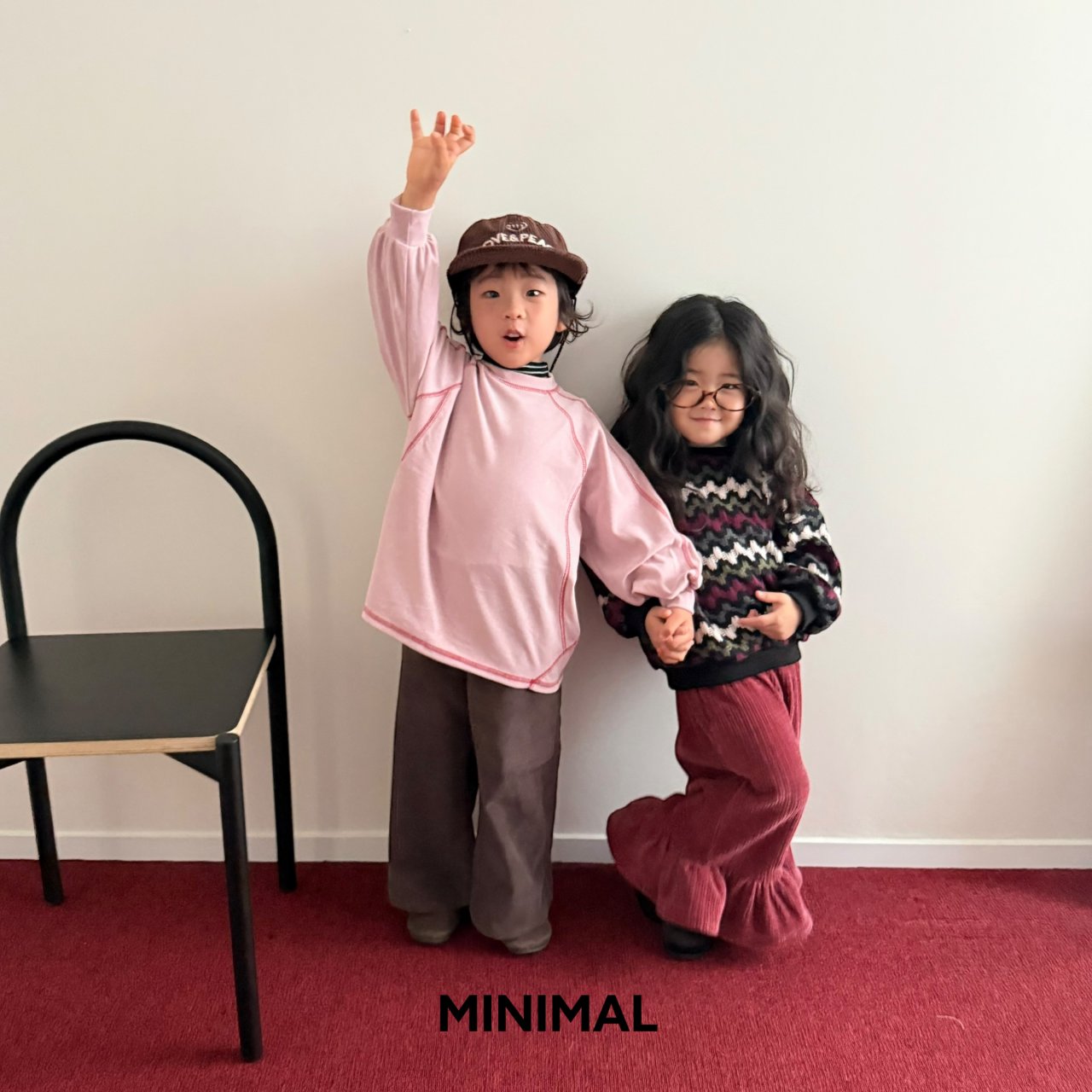 《予約》Velvet Stitch Tee / MINIMAL(adultまで)