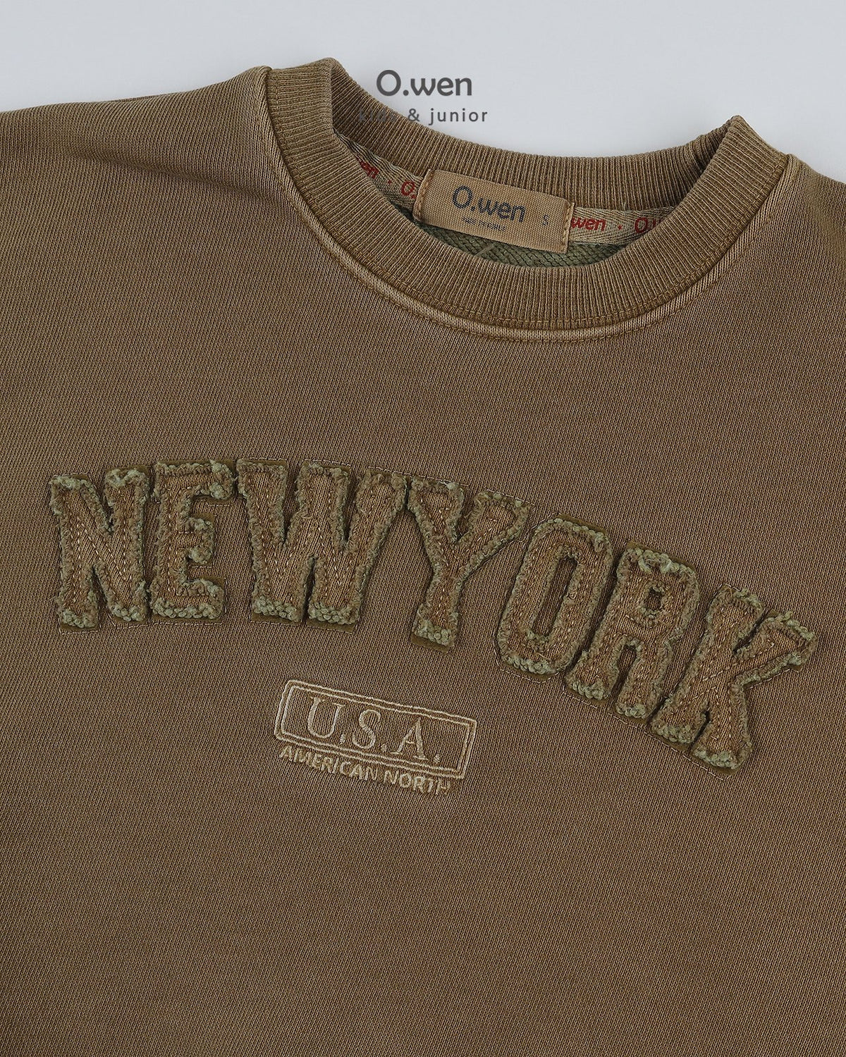 《予約》New York Pigment Sweatshirt / O.wen