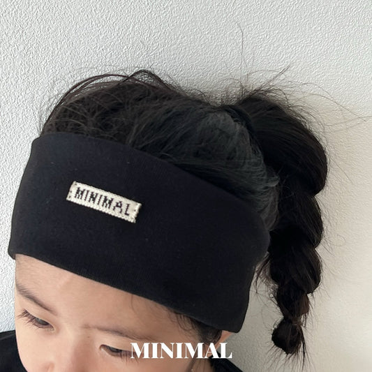 《予約》MNM Cotton Logo Band / MINIMAL
