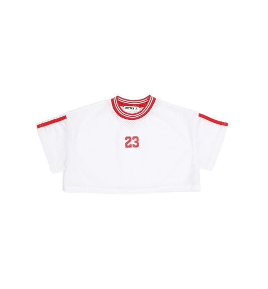 《予約》Mesh Crop Tee / BETTER J.