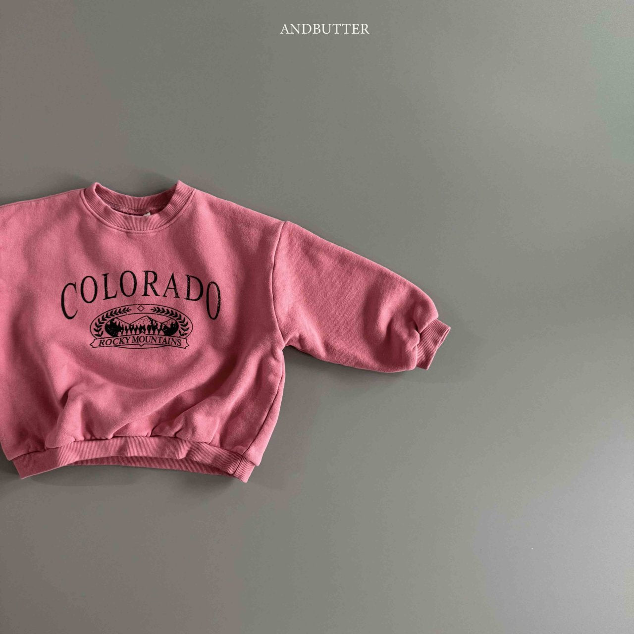 《予約》Cozy Mountain Man to Man / andbutter