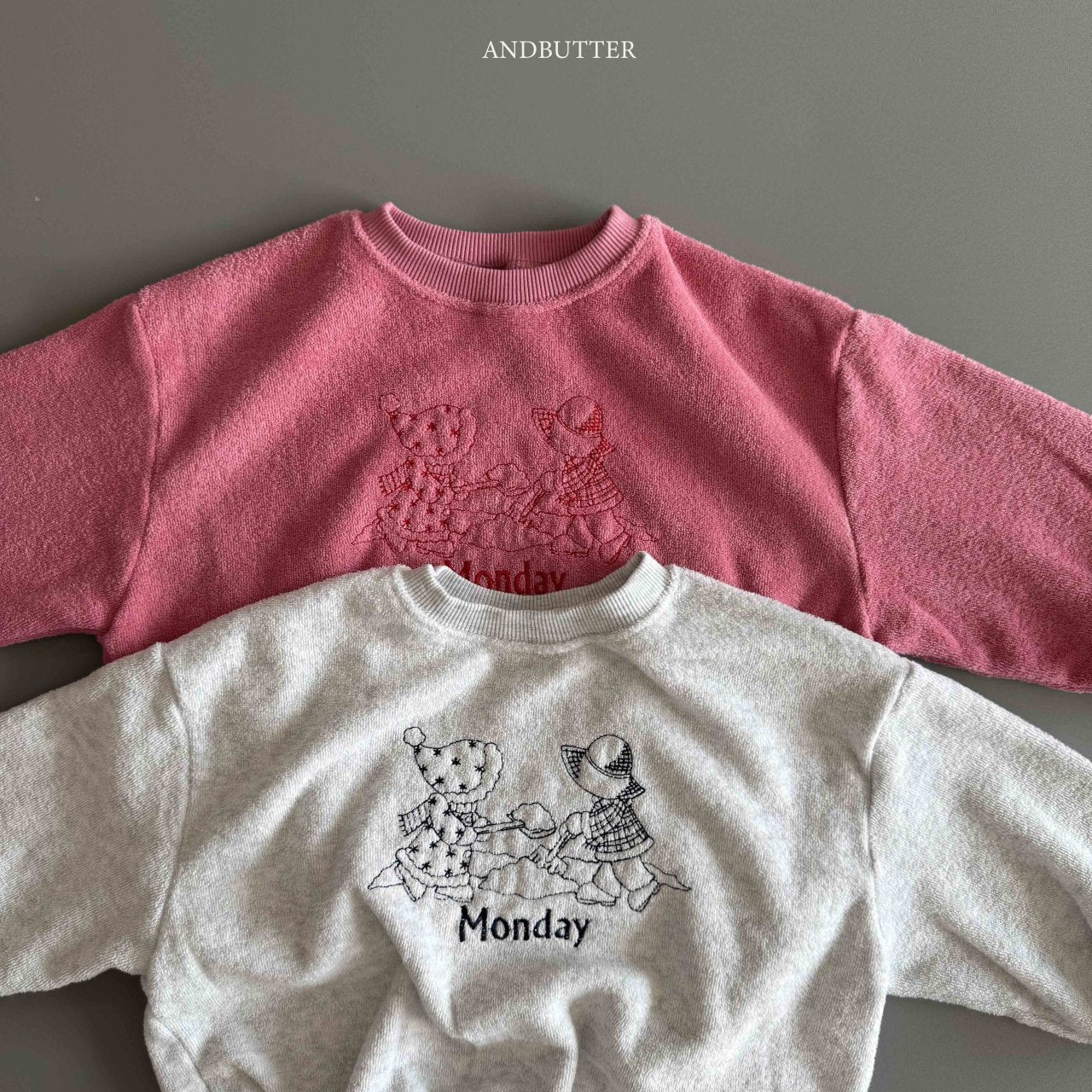 《予約》Snow Day Man to Man / andbutter