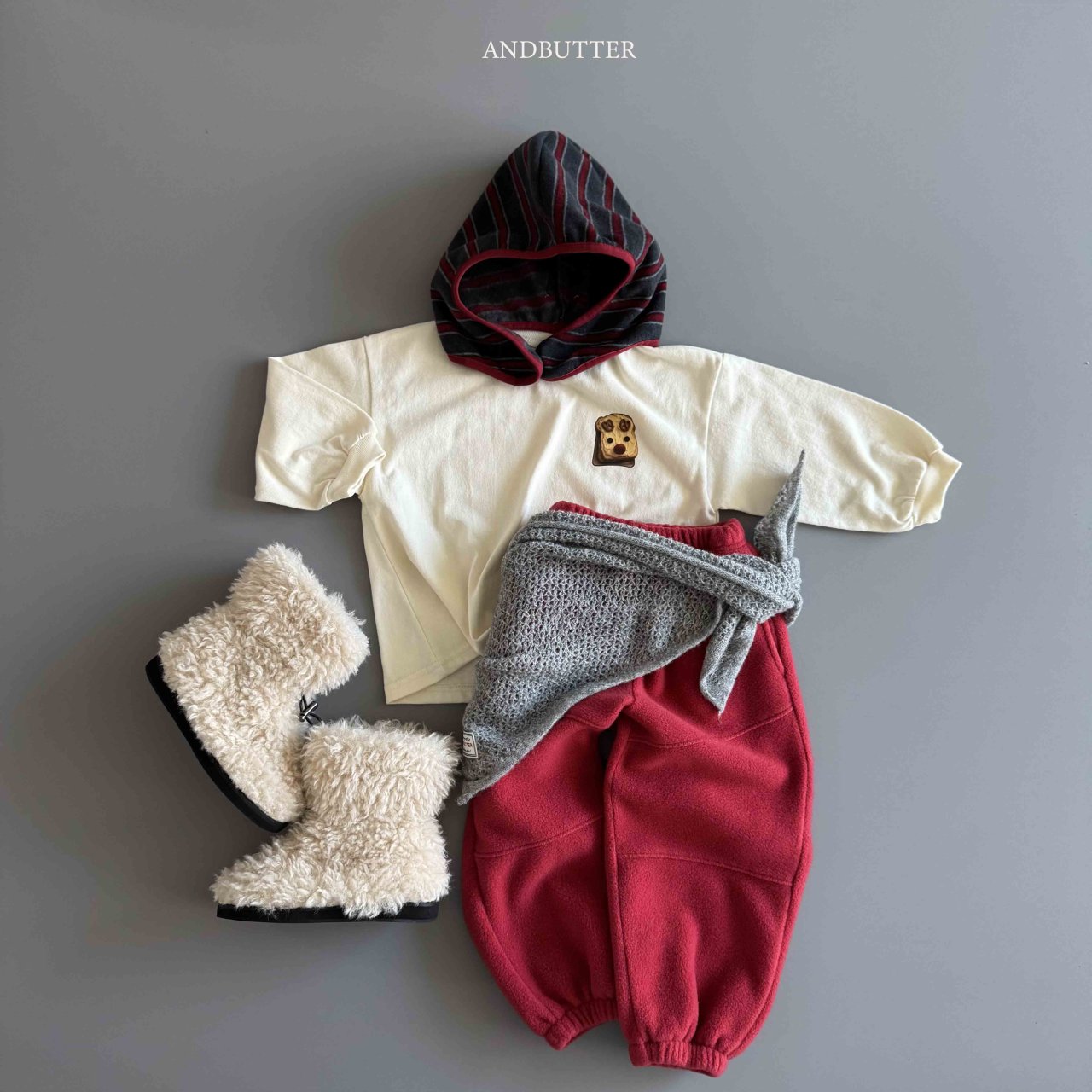 《予約》Cozy Ear Cap / andbutter