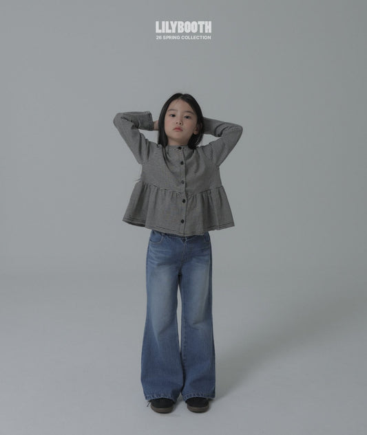 《予約》Flare Denim Pants / LILY BOOTH