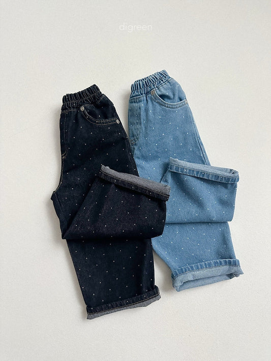 《予約》Dot Denim Pants / digreen