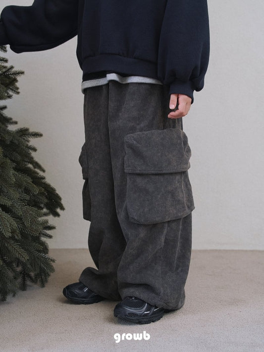 《予約》Big Pocket Pants / Growb