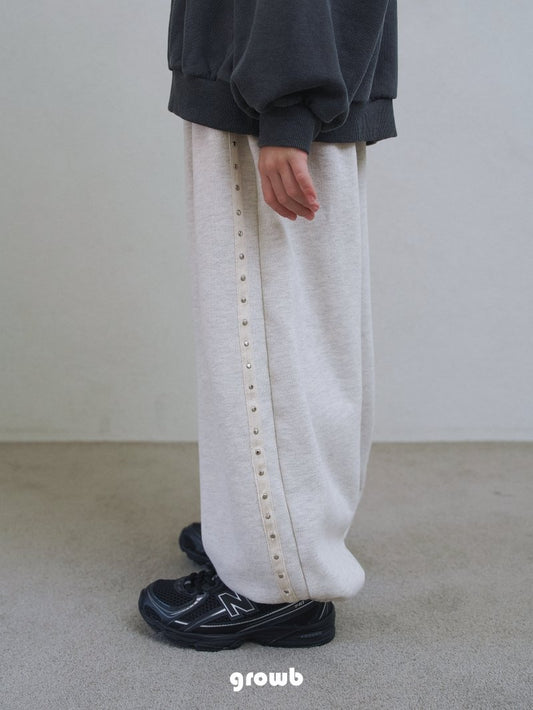 《予約》Stud Jogger Pants / Growb