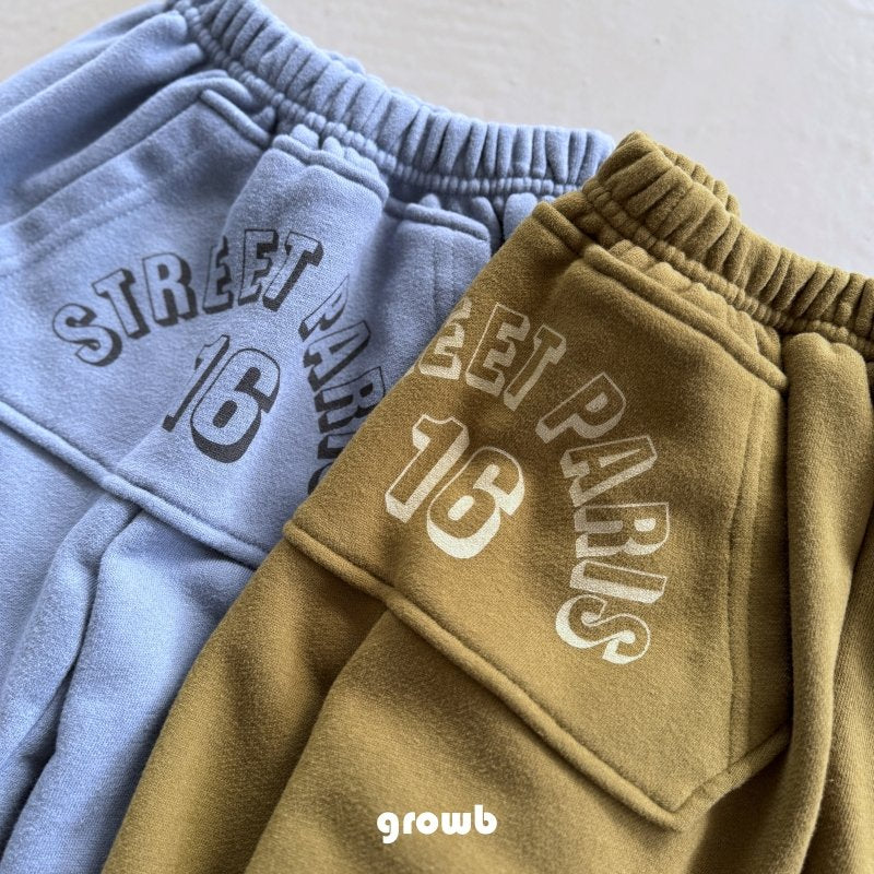 《予約》Street Pants / Growb