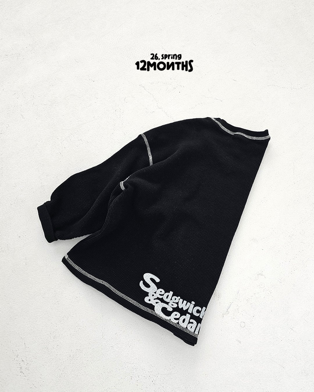 《予約》Clover Waffle T-shirt / 12months