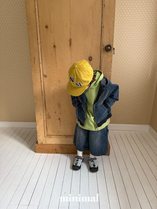 《予約》Road Denim Hooded Jumper / MINIMAL