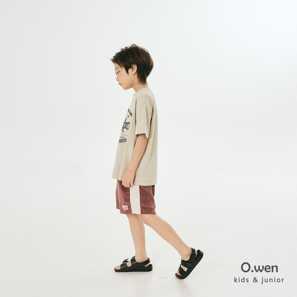《即納》Color Block Terry Shorts