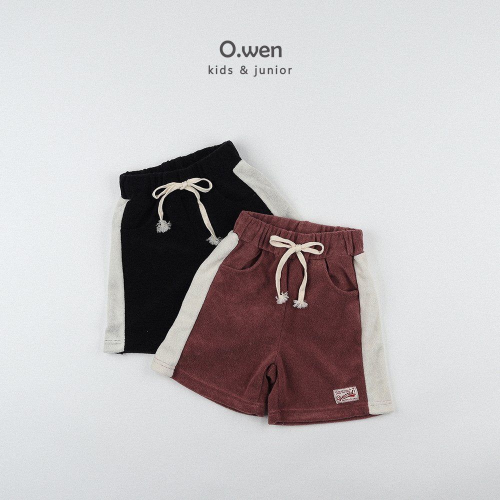 《即納》Color Block Terry Shorts
