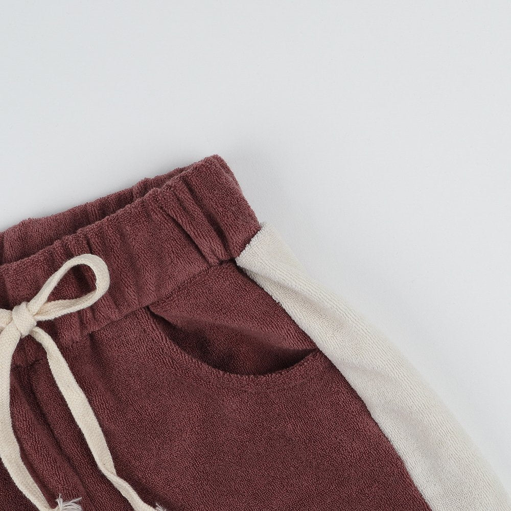 《即納》Color Block Terry Shorts