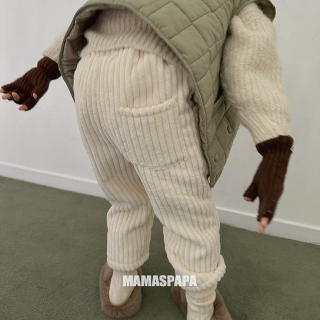 《last ivory S size》Bur Pants
