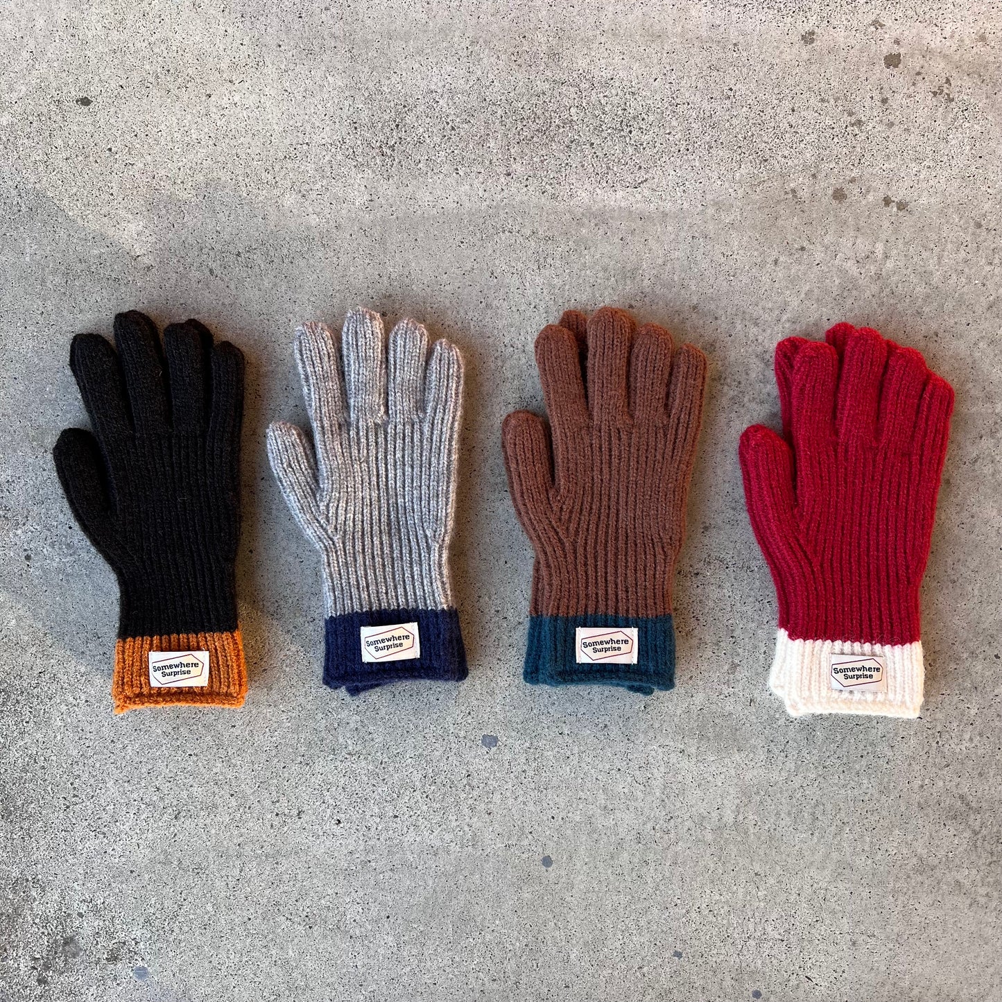 《即納》By-color hand glove