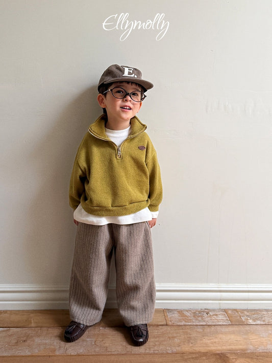 《予約》Arden Wool Half-Zip / ELLY MOLLY