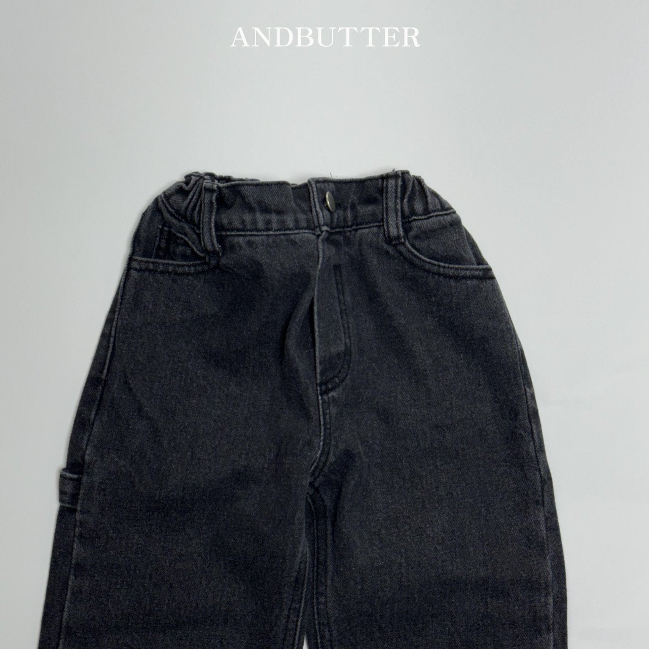 《S size last 1点》Stone black Denim Pants