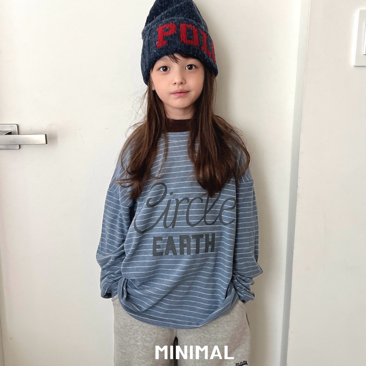 《即納》Circle Stripe Tee