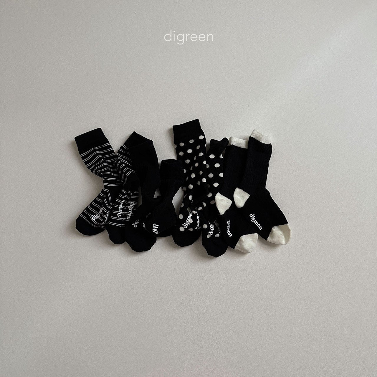 《即納》Together Socks(black)